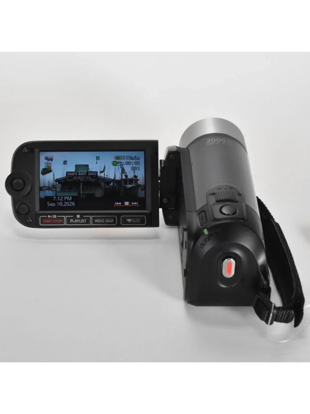 Canon FS40 Flash Memory Camcorder 8GB Internal Memory 41x Advanced Zoom MINT